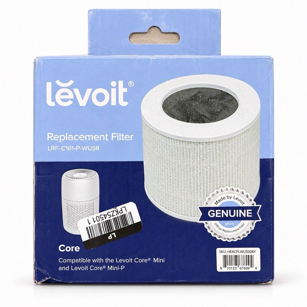 Genuine Levoit Core Mini-P Air Purifier Filter LRF-C161-P-WUSR Sealed Open Box